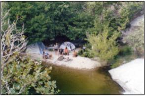 Good old times, camping in Nas Ikaria