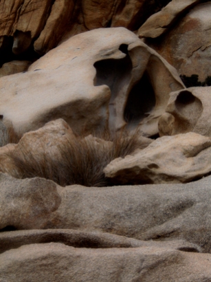Rock sculptured by nature in Mavri, Ikaria Greece